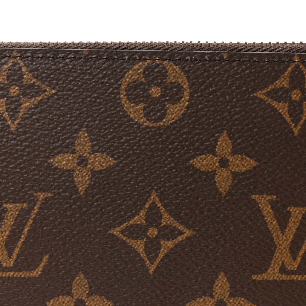 Louis Vuitton Monogram Clemence Wallet Fuchsia