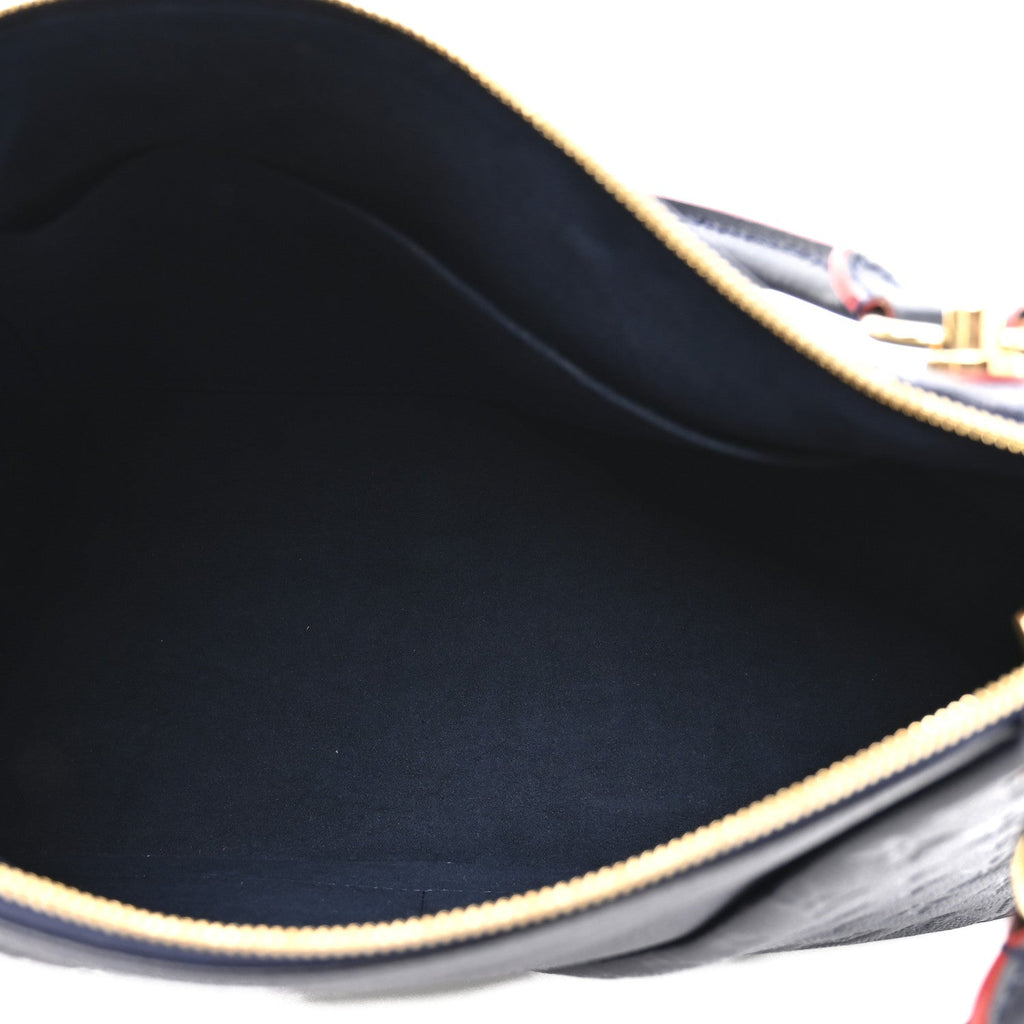 Louis Vuitton Empreinte V Tote MM Marine Rouge