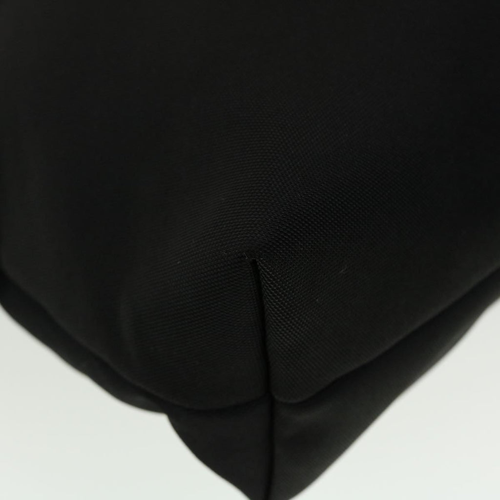 GUCCI Shoulder Bag Nylon Leather Black  45027