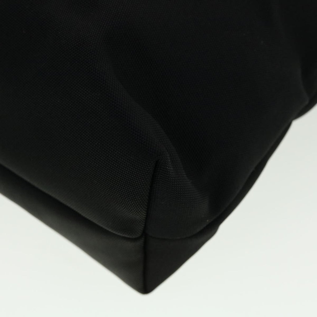 GUCCI Shoulder Bag Nylon Leather Black  45027