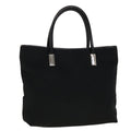 GUCCI Shoulder Bag Nylon Leather Black  45027