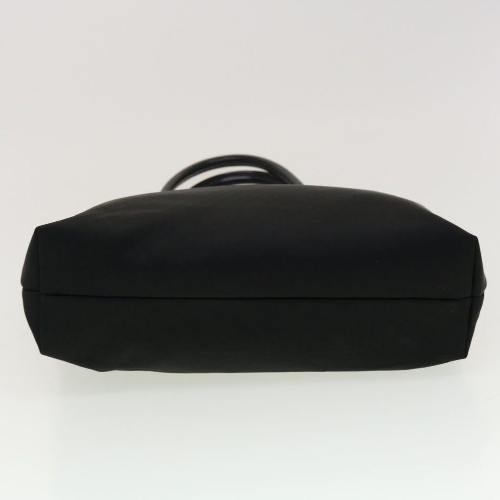 GUCCI Shoulder Bag Nylon Leather Black  45027