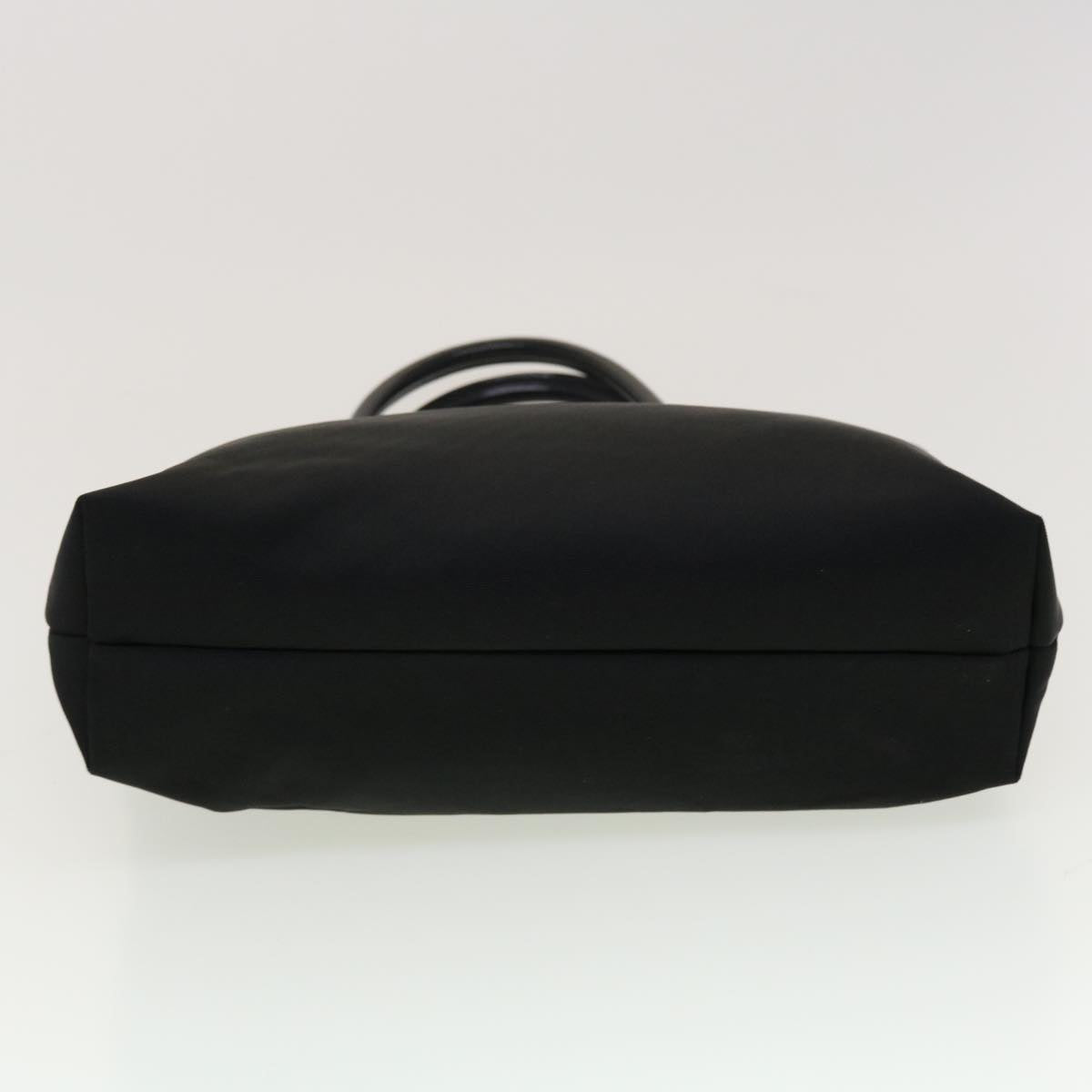 GUCCI Shoulder Bag Nylon Leather Black  45027