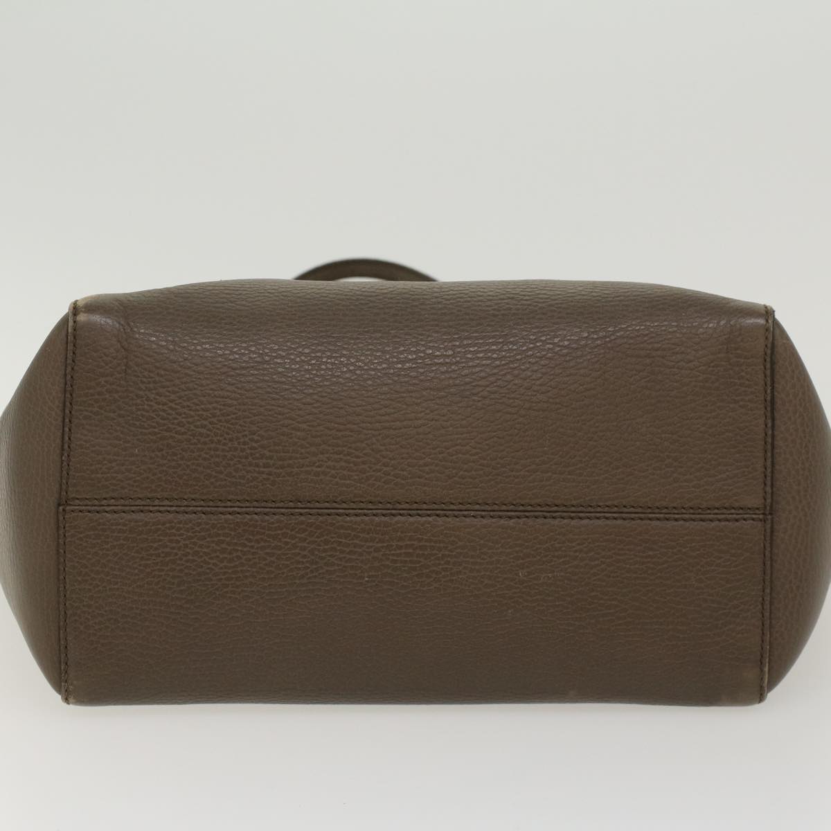 GUCCI Shoulder Bag Leather Gray 354408  45056