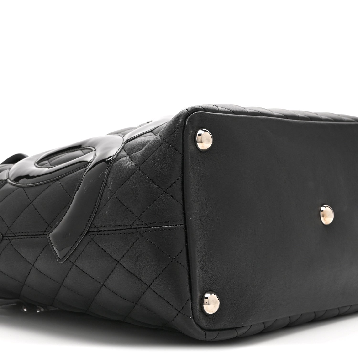 Chanel Calfskin Quilted Large Cambon Tote Black