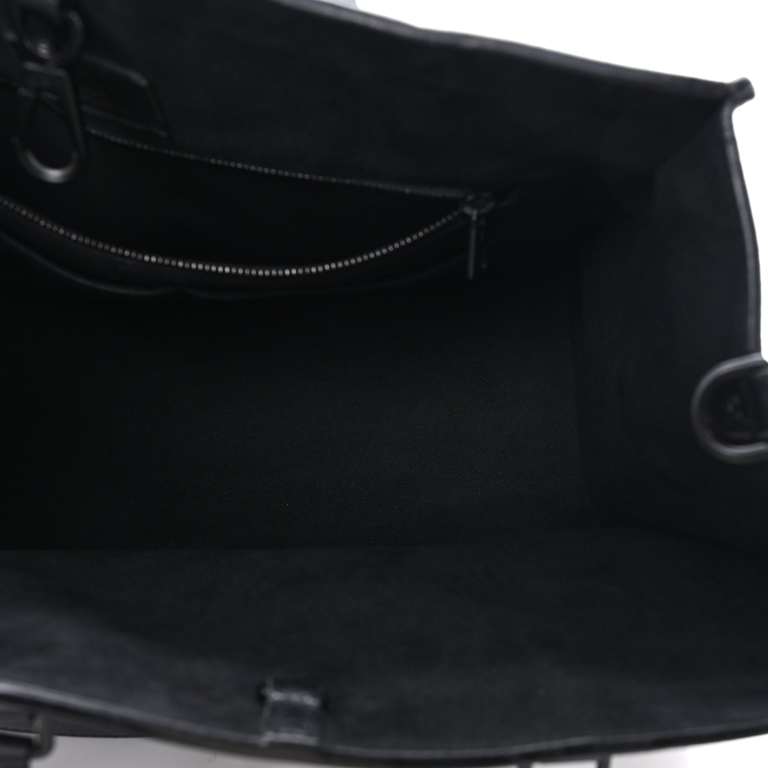 Louis Vuitton Soft Calfskin Lockme Tote MM Black