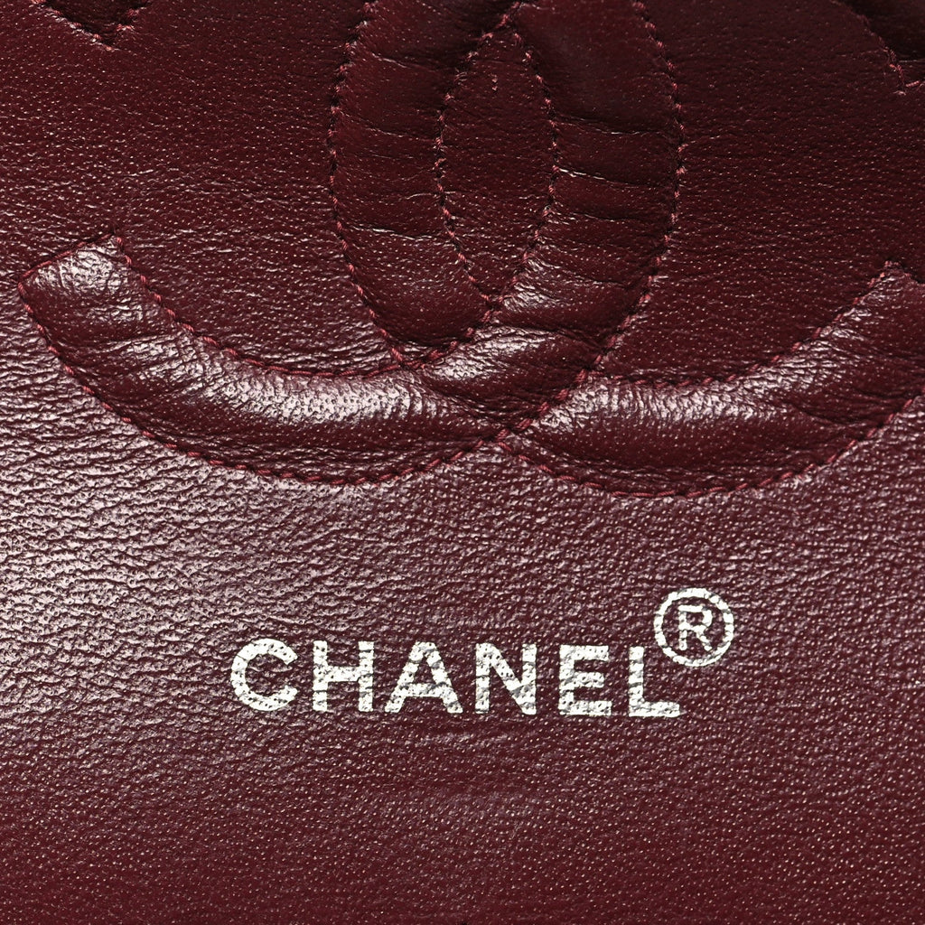 Chanel Lambskin Quilted Medium Double Flap Black
