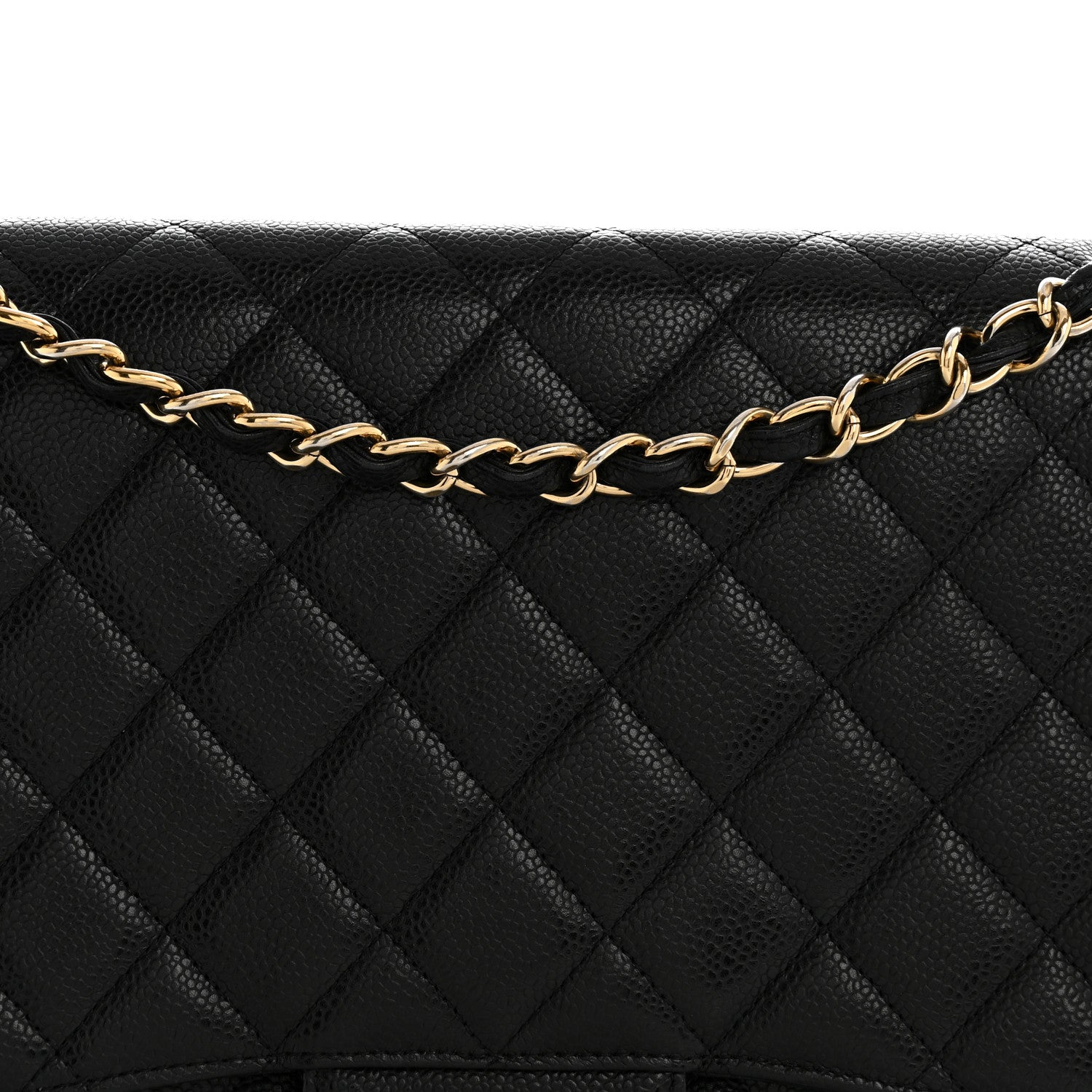 Chanel Caviar Maxi Single Flap Black