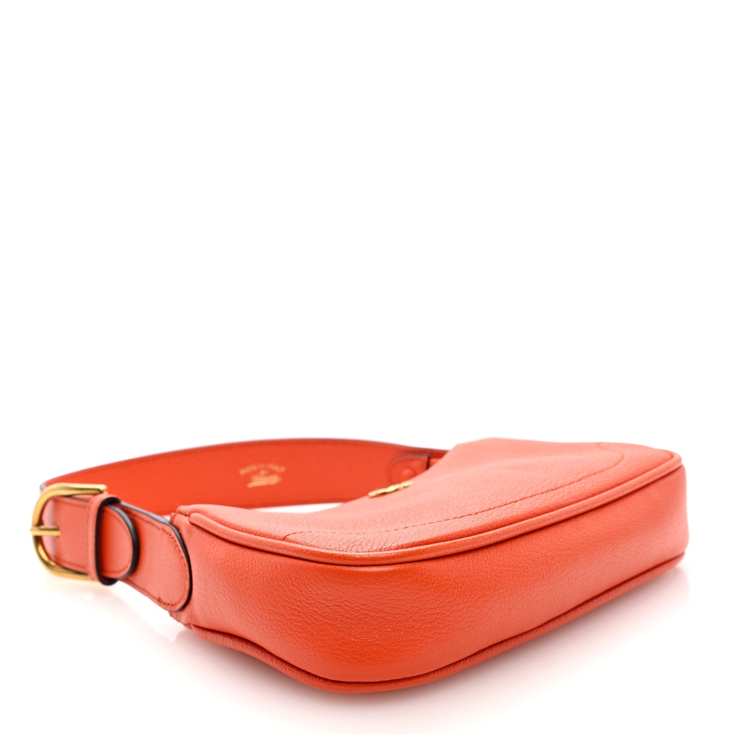 Gucci Goatskin Mini Aphrodite Shoulder Bag Orange
