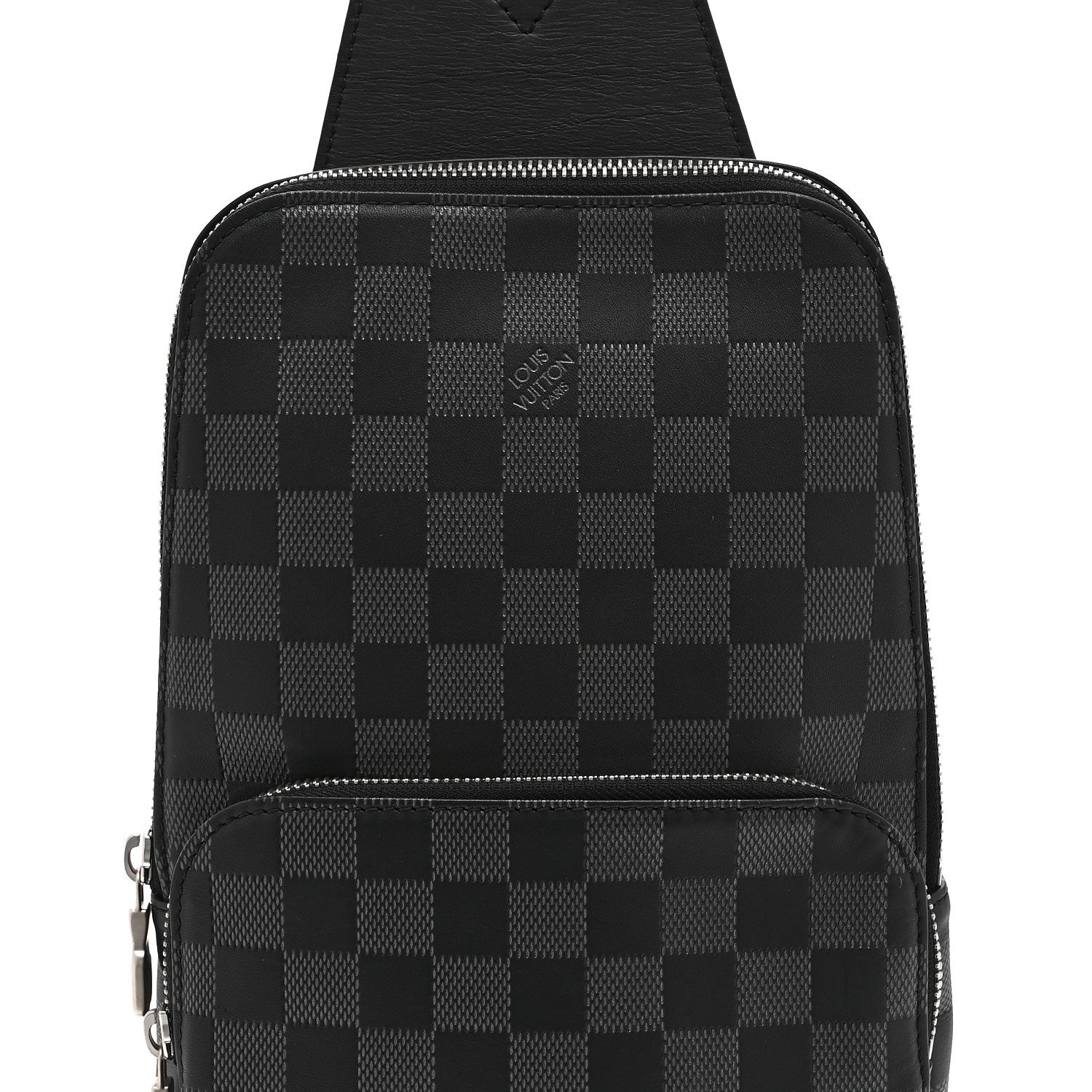 Louis Vuitton Damier Graphite Avenue Sling Bag Onyx Silver
