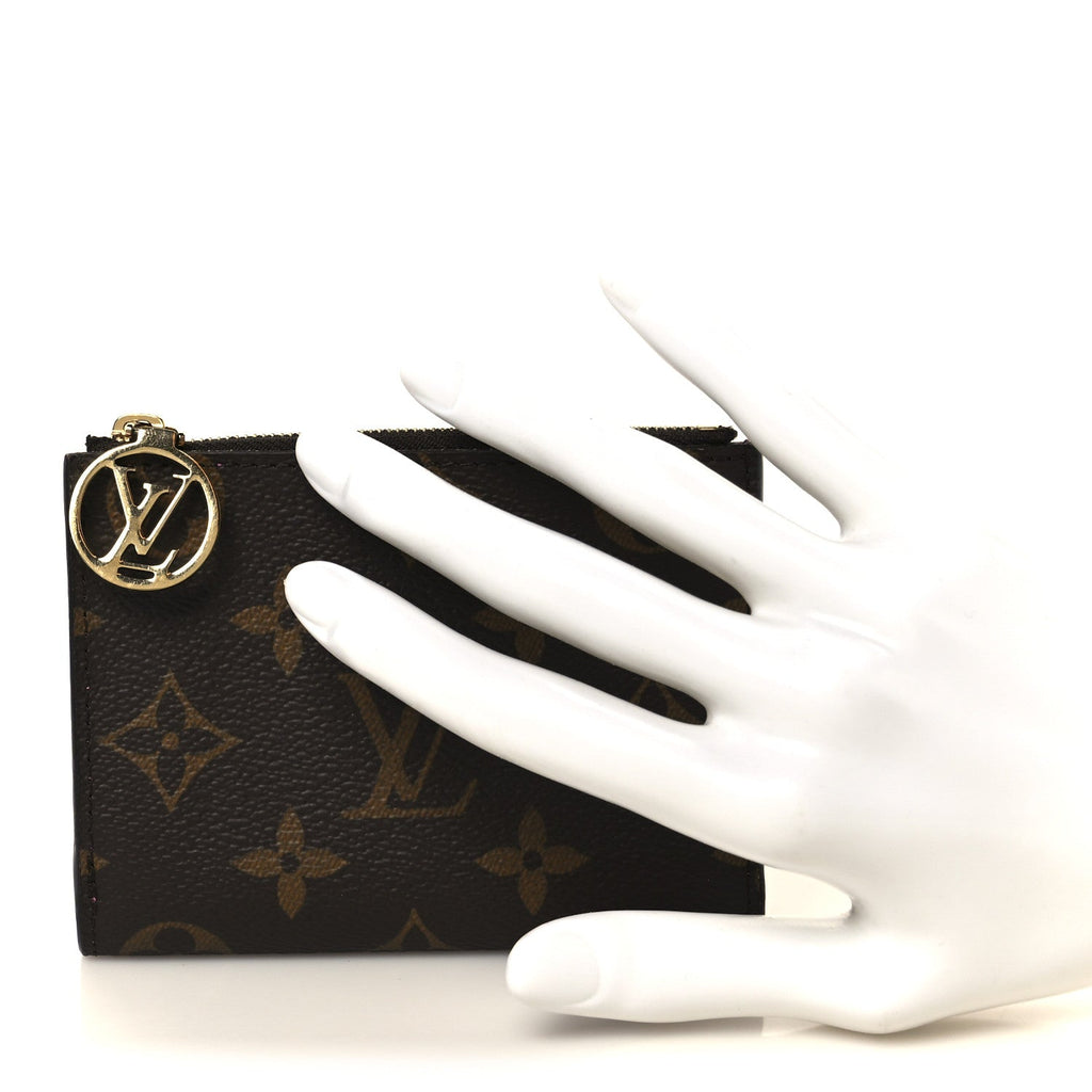 Louis Vuitton Monogram Lisa Wallet Rose Lollipop