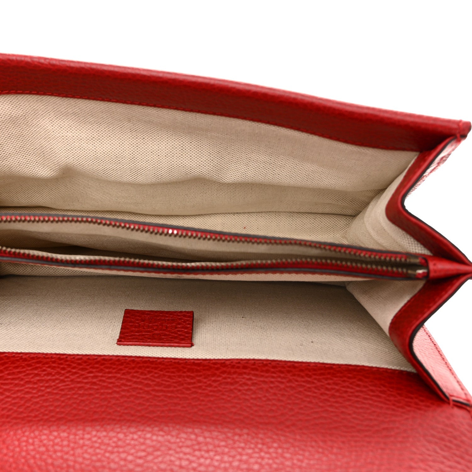 Gucci Dollar Calfskin Swarovski Crystal Small Dionysus Shoulder Bag Hibiscus Red
