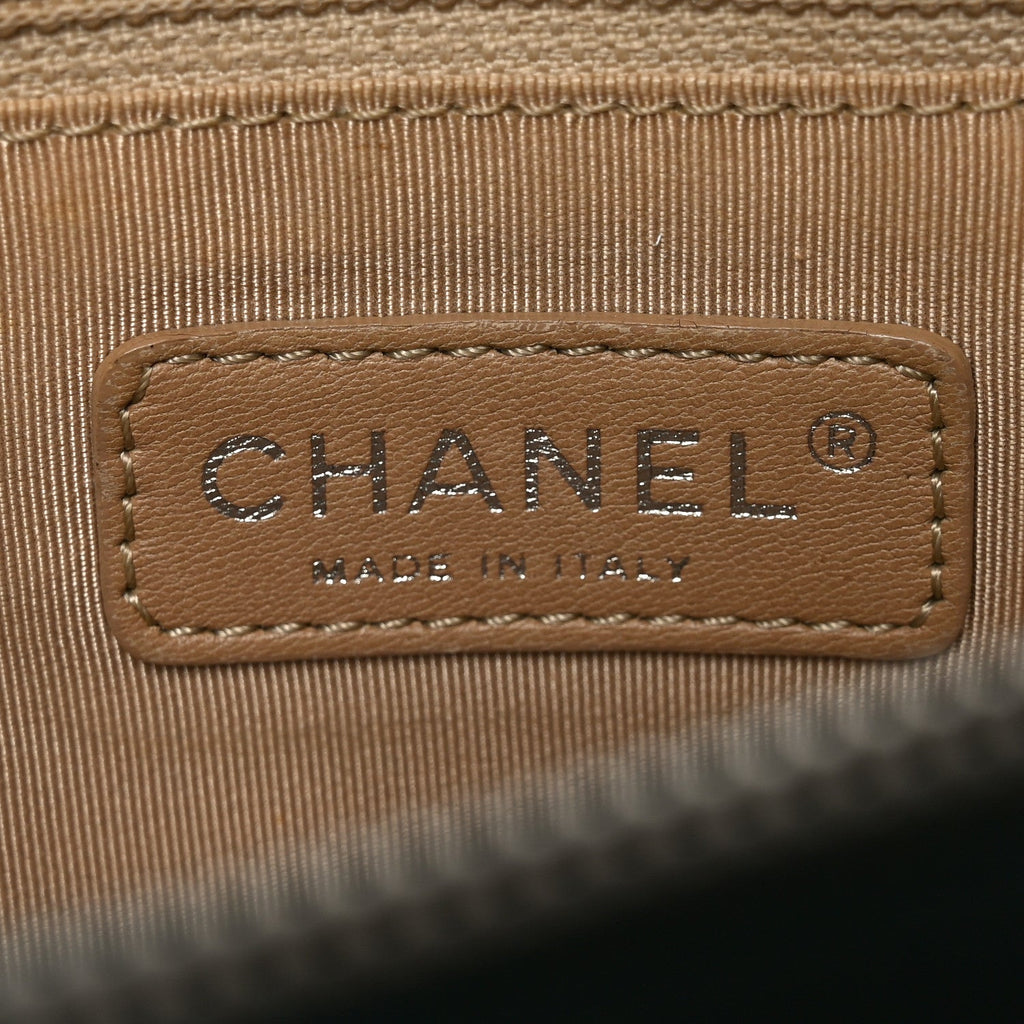 Chanel Caviar Quilted Grand Shopping Tote GST Blue