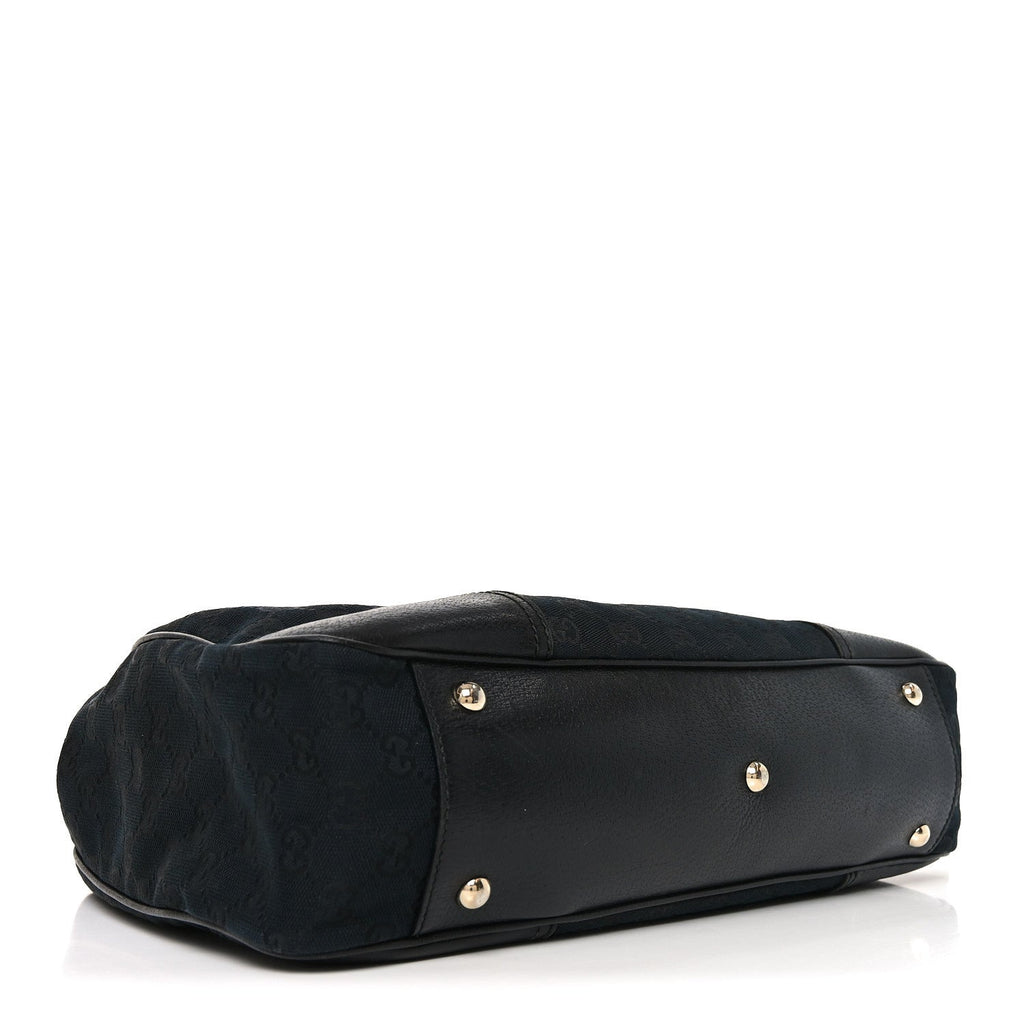 Gucci Monogram Medium Princy Tote Black