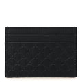 Gucci Microguccissima Card Holder Black