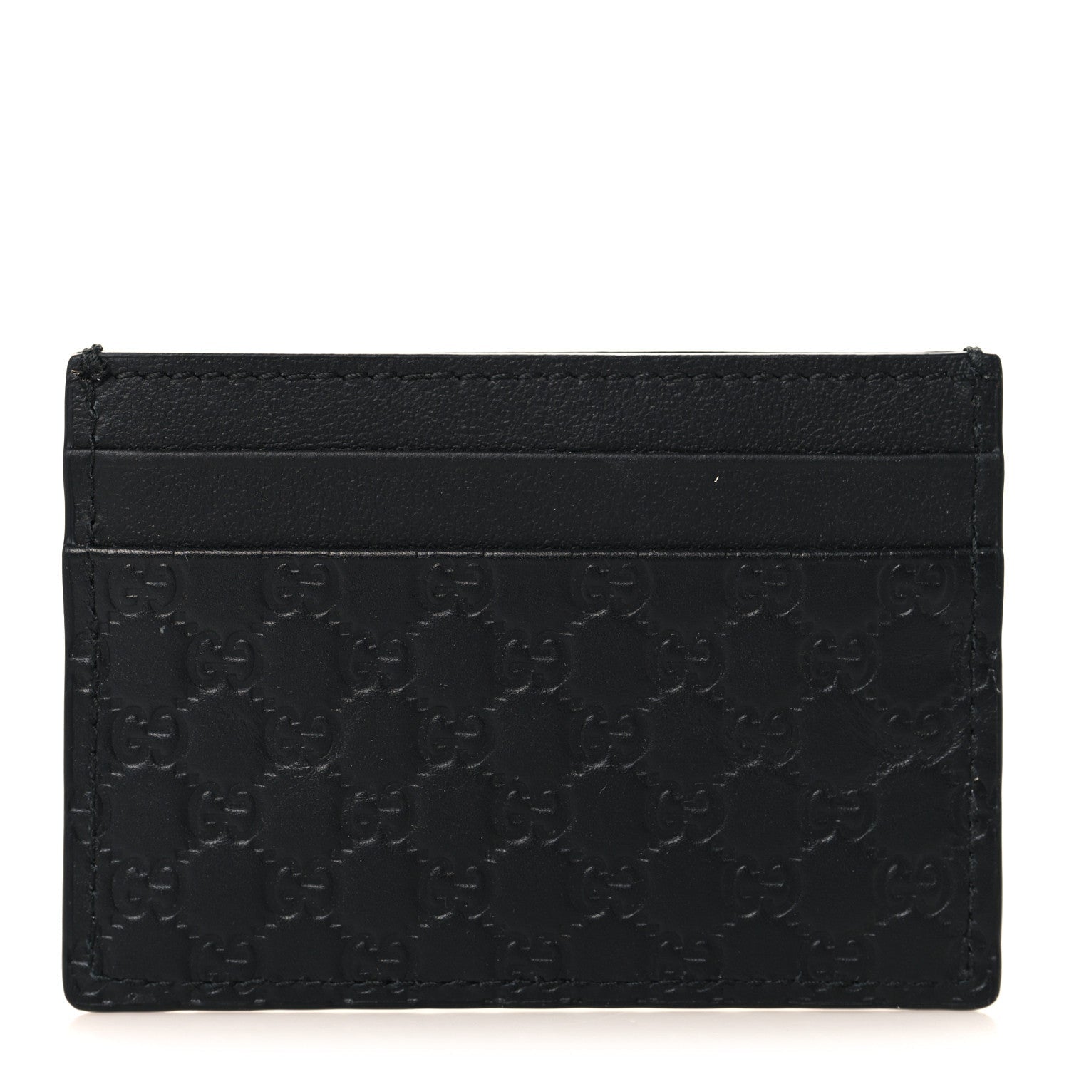 Gucci Microguccissima Card Holder Black