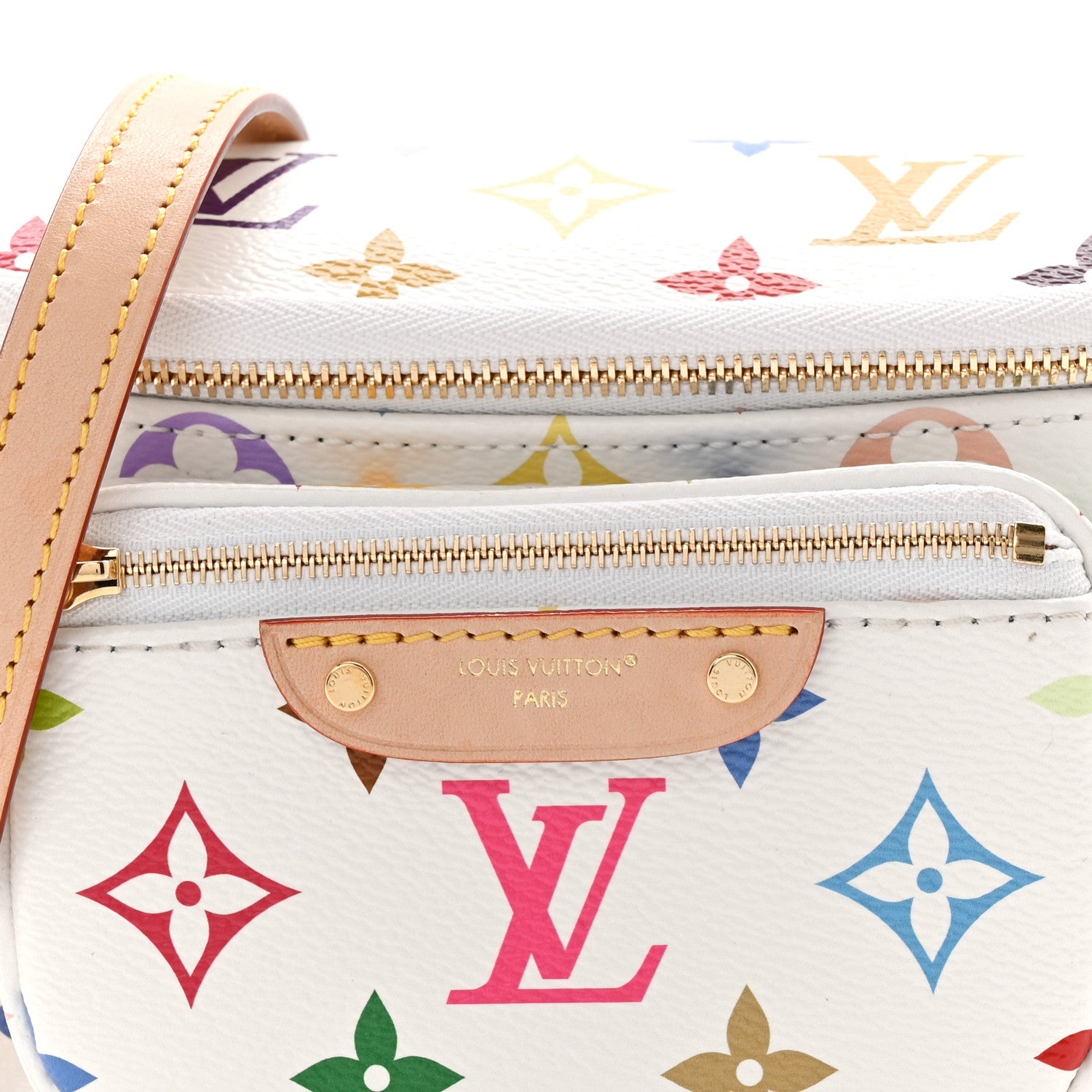 Louis Vuitton LV X TM Monogram Multicolor Mini Bumbag White