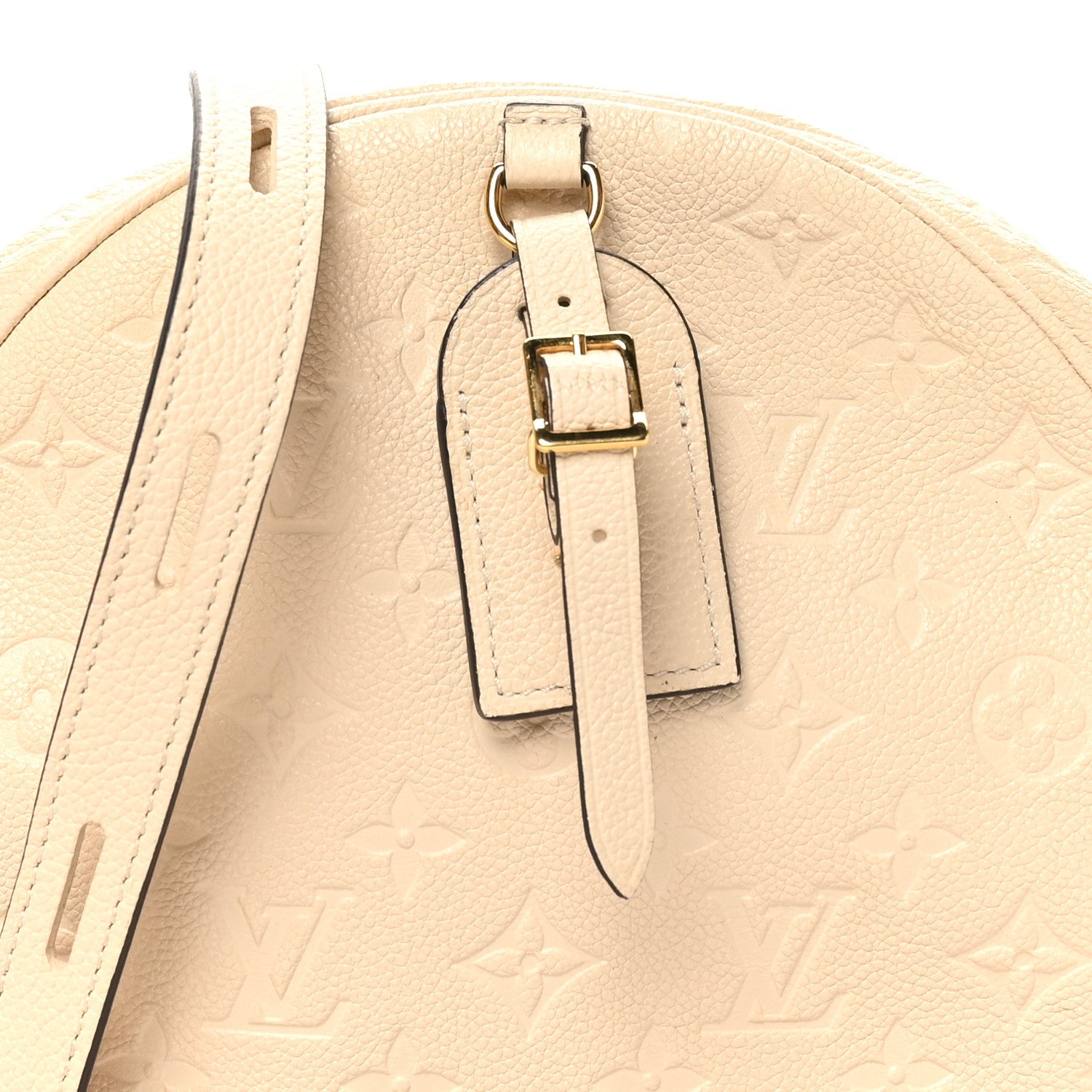 Louis Vuitton Empreinte Boite Chapeau Souple MM Creme