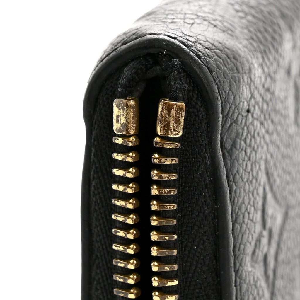 Louis Vuitton Empreinte Clemence Wallet Black