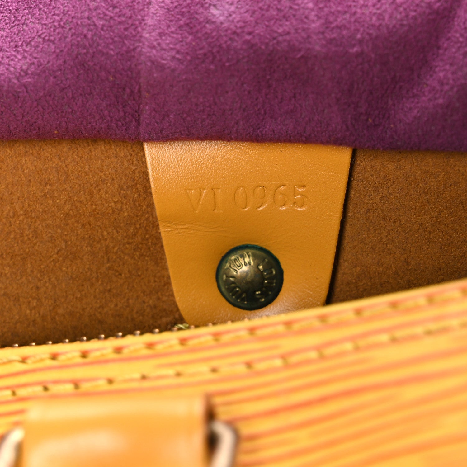Louis Vuitton Epi Speedy 25 Tassil
