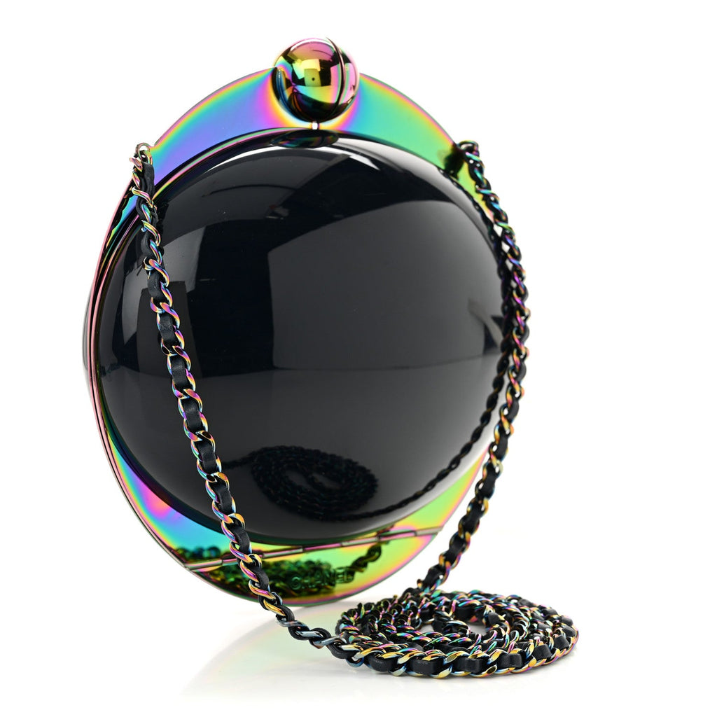 Chanel Resin CC Evening On The Moon Minaudiere Multicolor