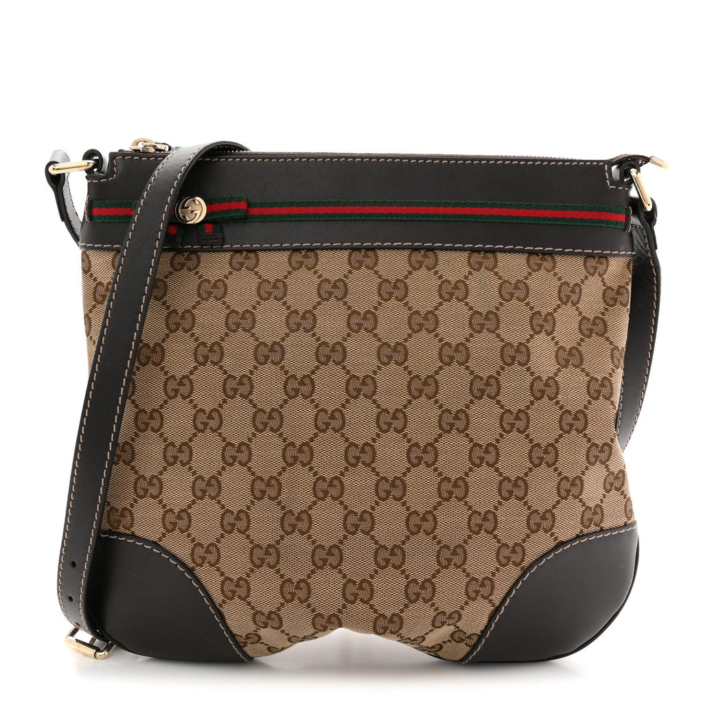 Gucci Monogram Mayfair Messenger Brown