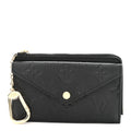 Louis Vuitton Empreinte Recto Verso Card Holder Black