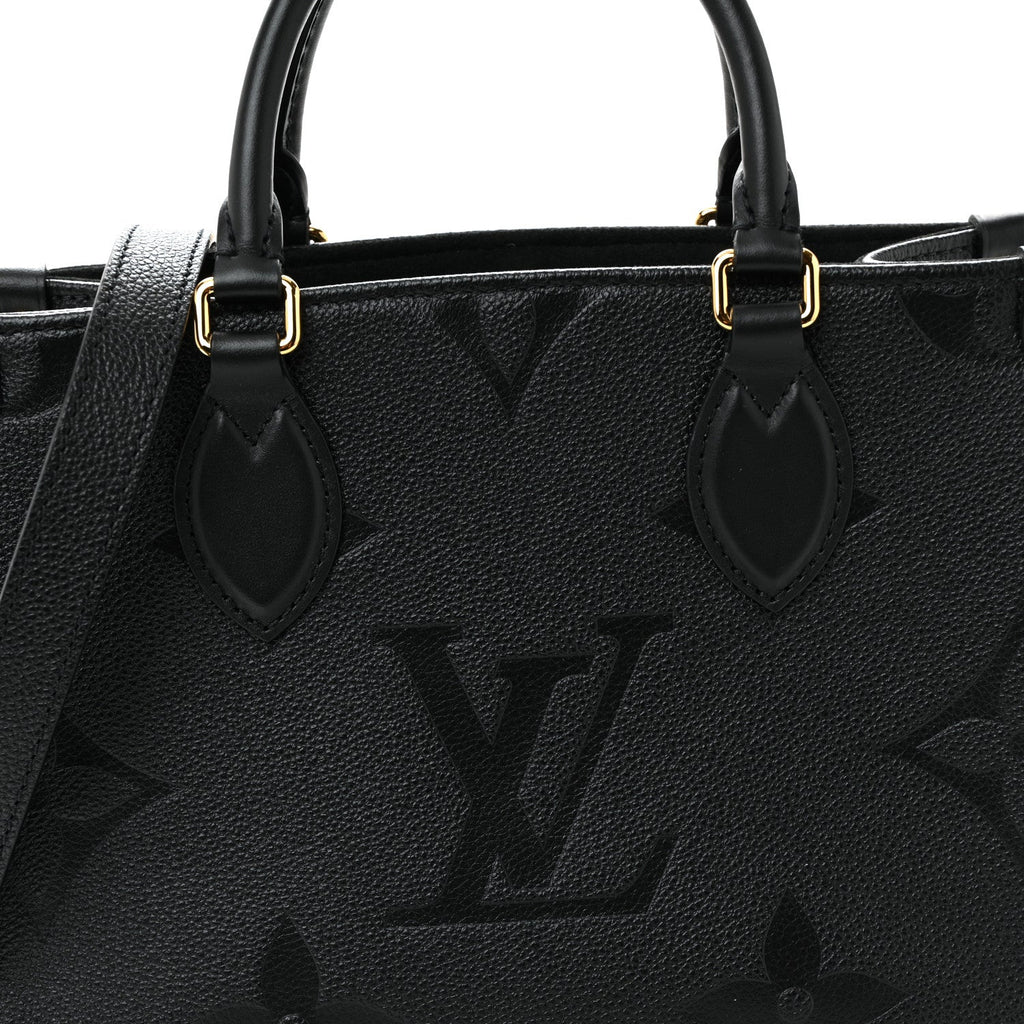 Louis Vuitton Empreinte Monogram Giant Onthego PM Black