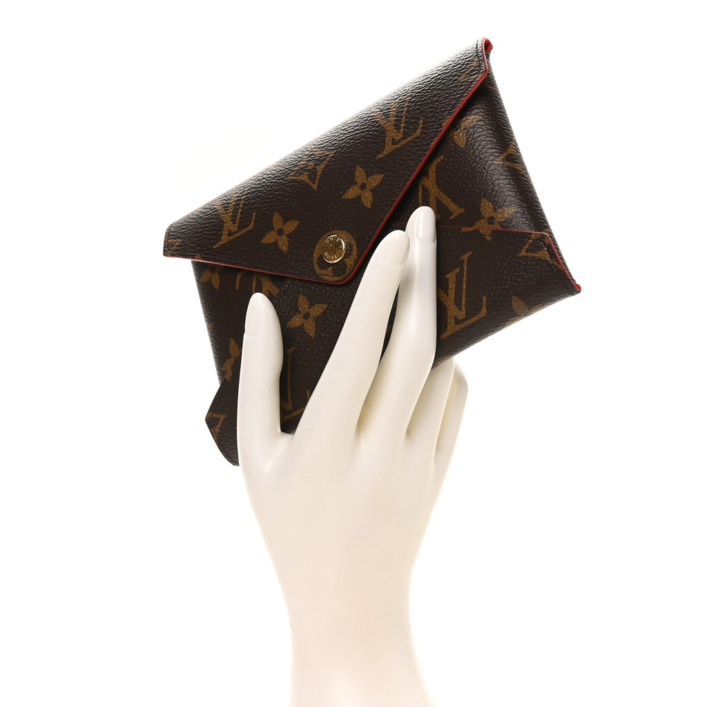 Louis Vuitton Monogram Medium Kirigami Pochette Insert Coquelicot