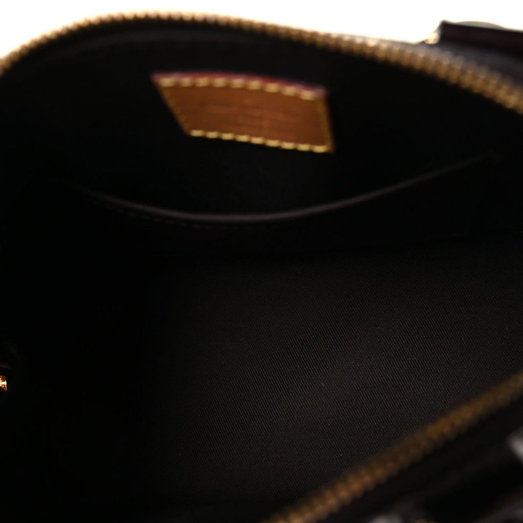Louis Vuitton Vernis Alma BB Amarante