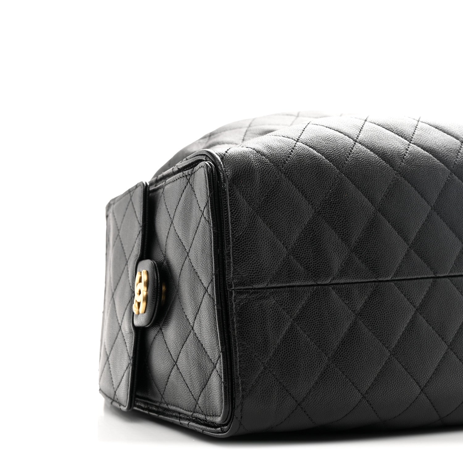 Chanel Caviar Quilted Large Chanel 25 Handbag Black