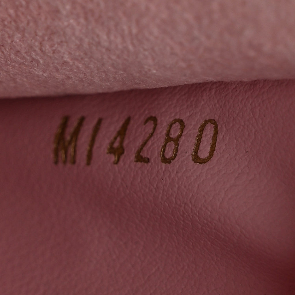 Louis Vuitton Monogram 2020 Christmas Animation Big Wheel Double Zip Pochette Rose Ballerine
