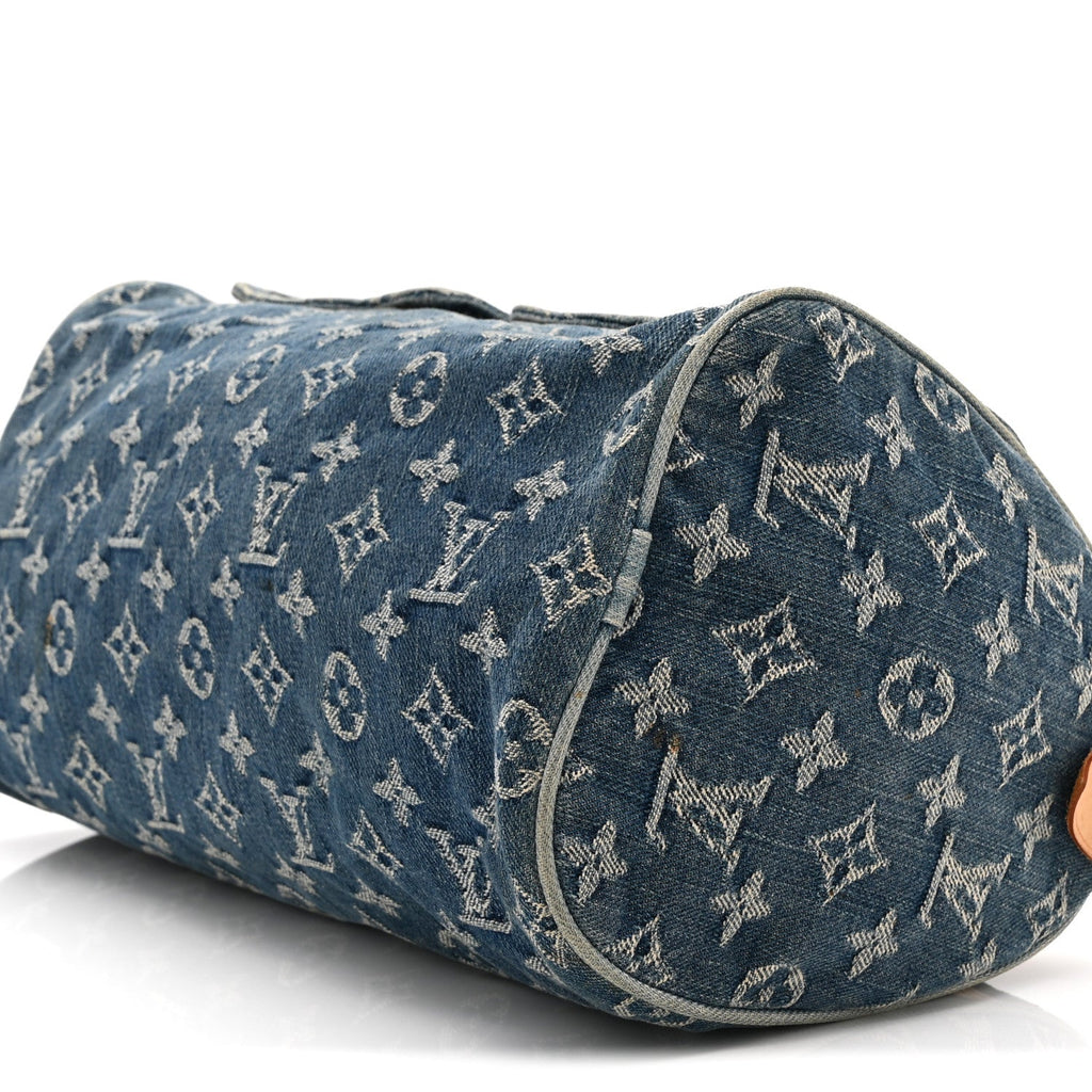 Louis Vuitton Monogram Denim Neo Speedy Blue