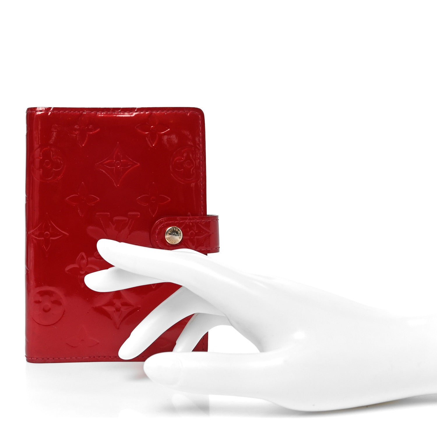 Louis Vuitton Vernis Small Ring Agenda Cover Pomme D'Amour