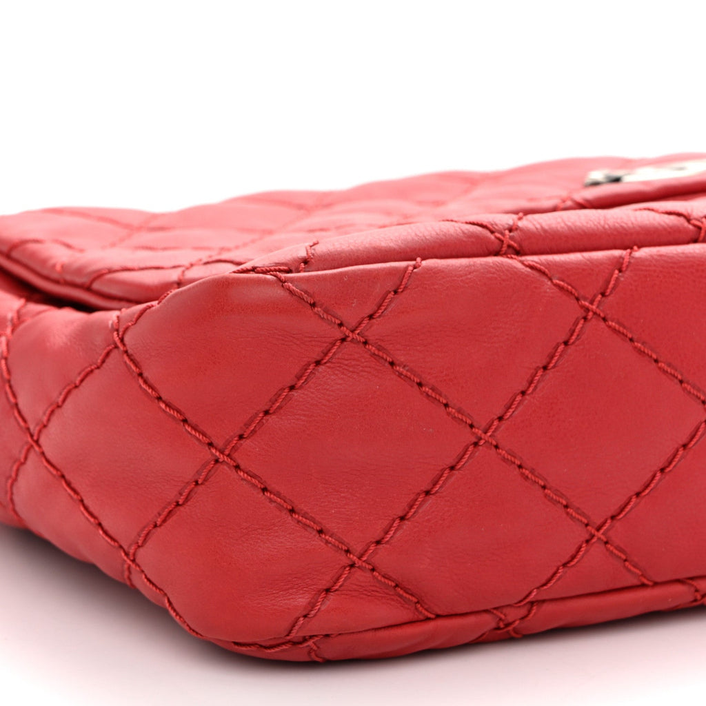 Chanel Calfskin Ultimate Stitch Flap Red