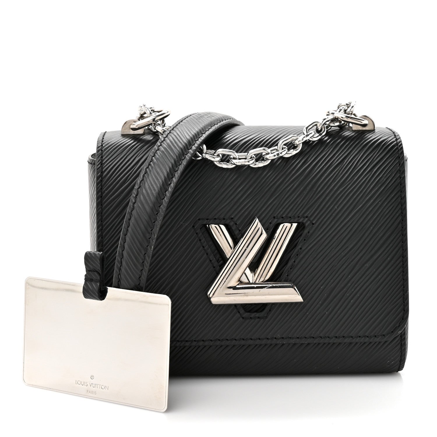 Louis Vuitton Epi Twist Shoulder Bag Mini Black