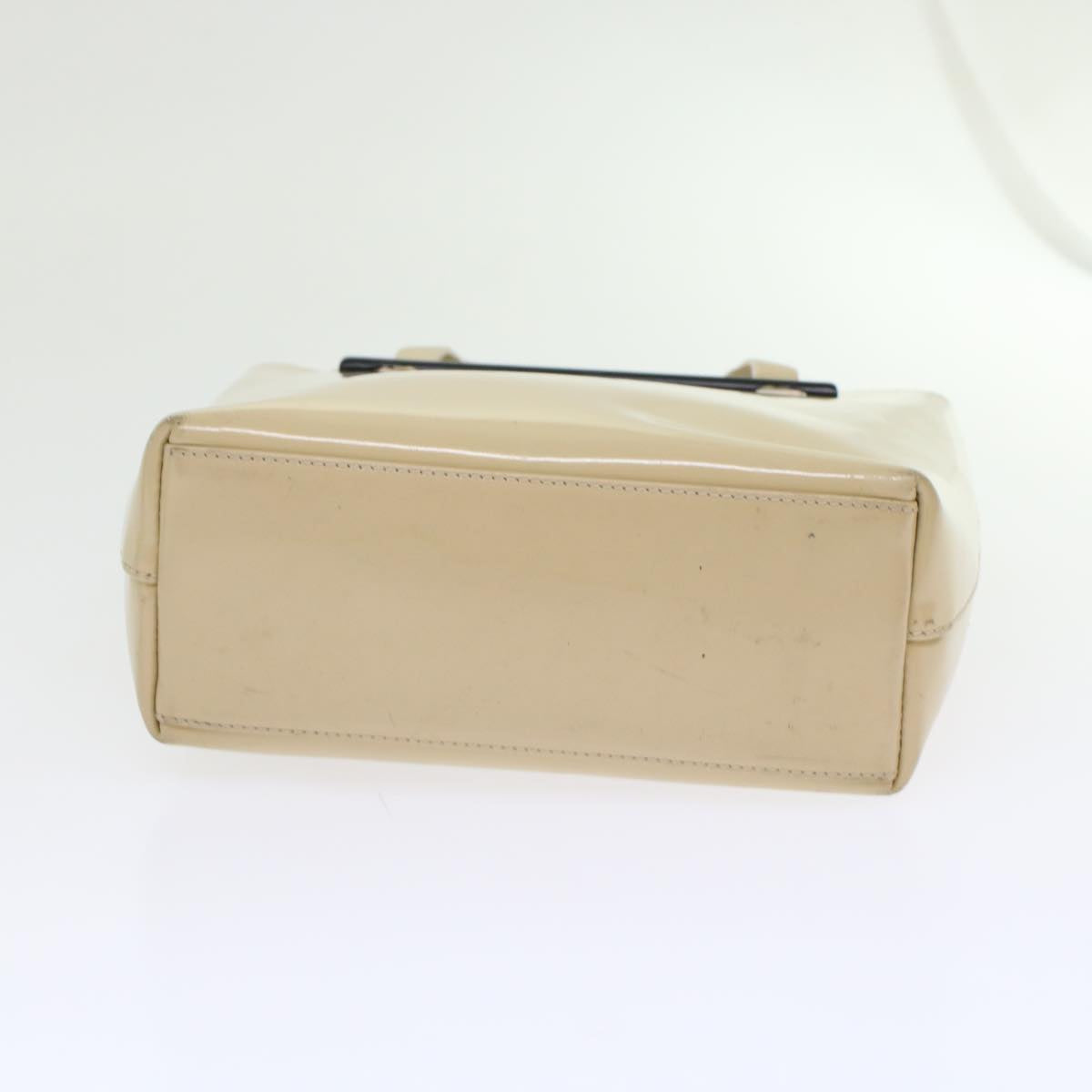 GUCCI Hand Bag Patent leather Beige  45916