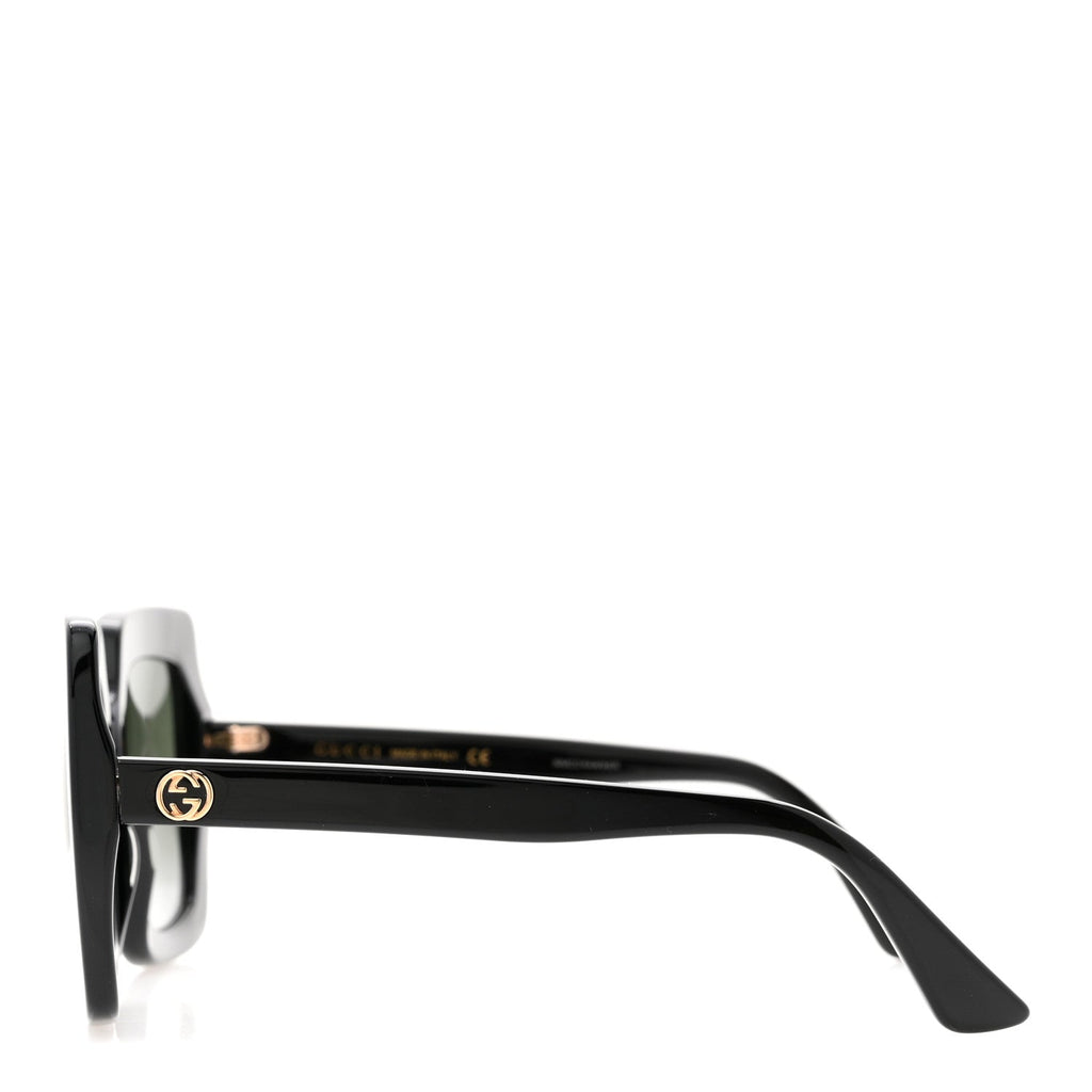 Gucci Acetate Oversize Sunglasses GG0328S Black