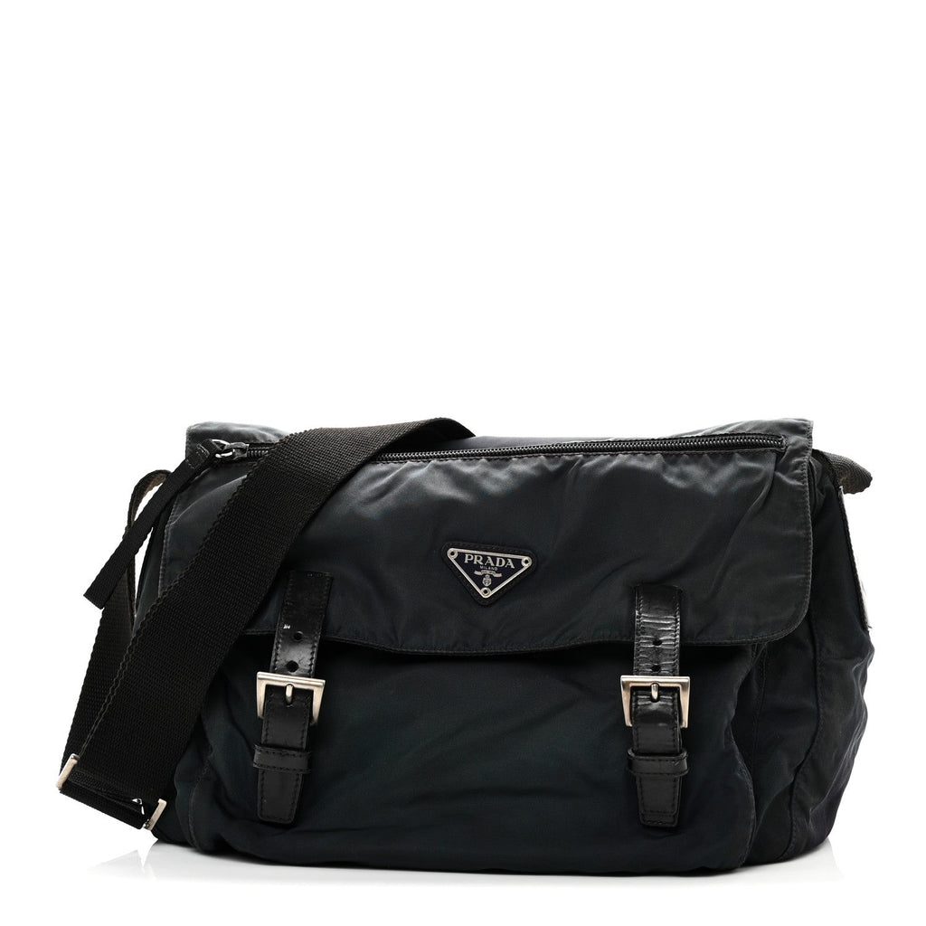 Prada Nylon Vela Sport Messenger Bag Baltico