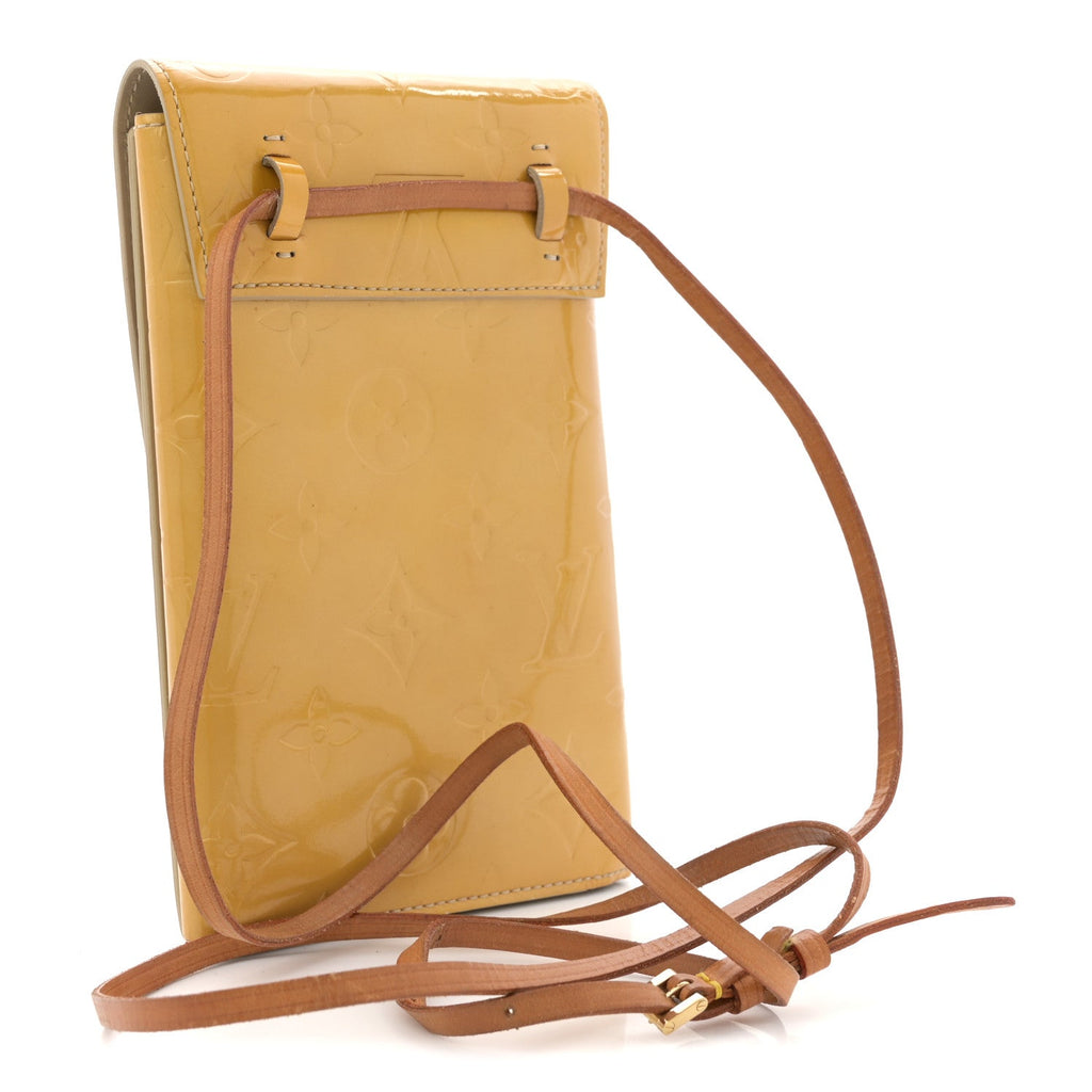 Louis Vuitton Vernis Walker Wallet Mango
