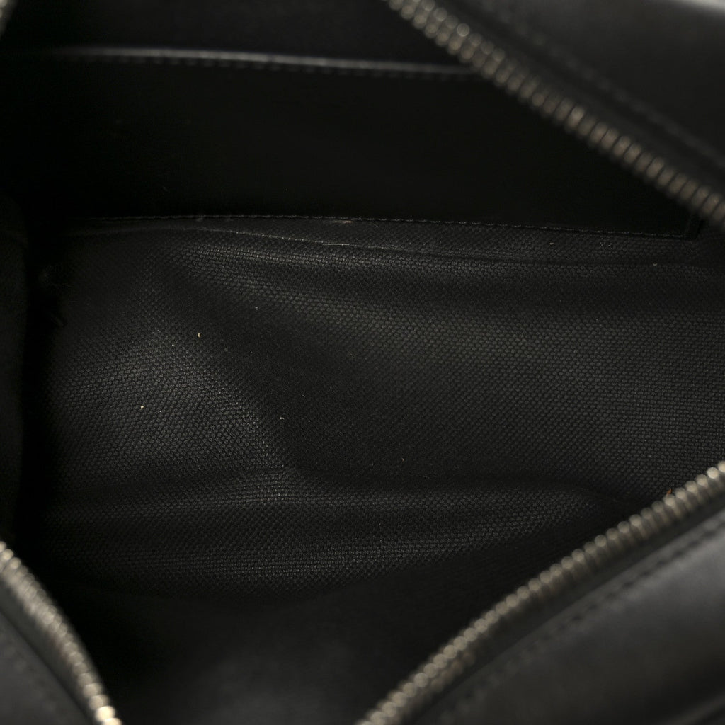 Gucci Calfskin Matelasse Monochrome Small GG Marmont Chain Shoulder Bag Black
