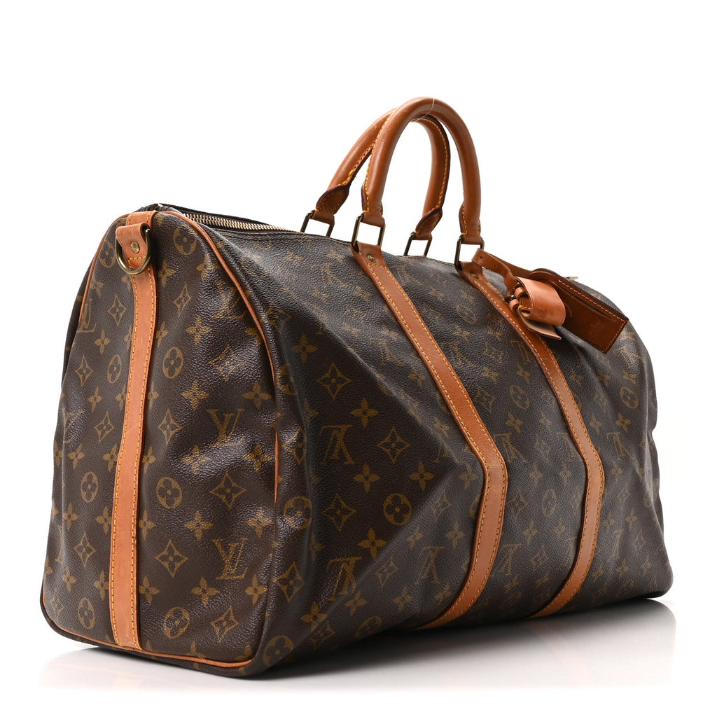 Louis Vuitton Monogram Keepall Bandouliere 50