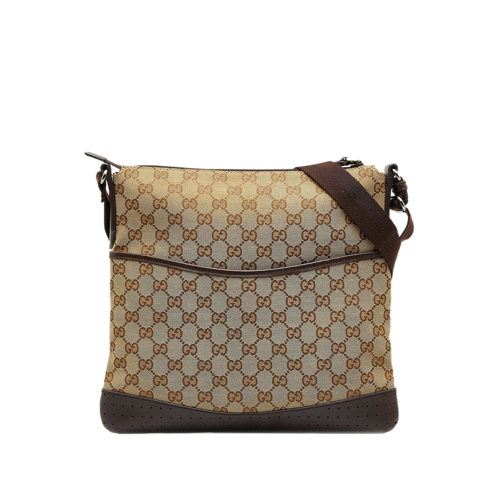GUCCI GG Canvas Crossbody Crossbody Bag