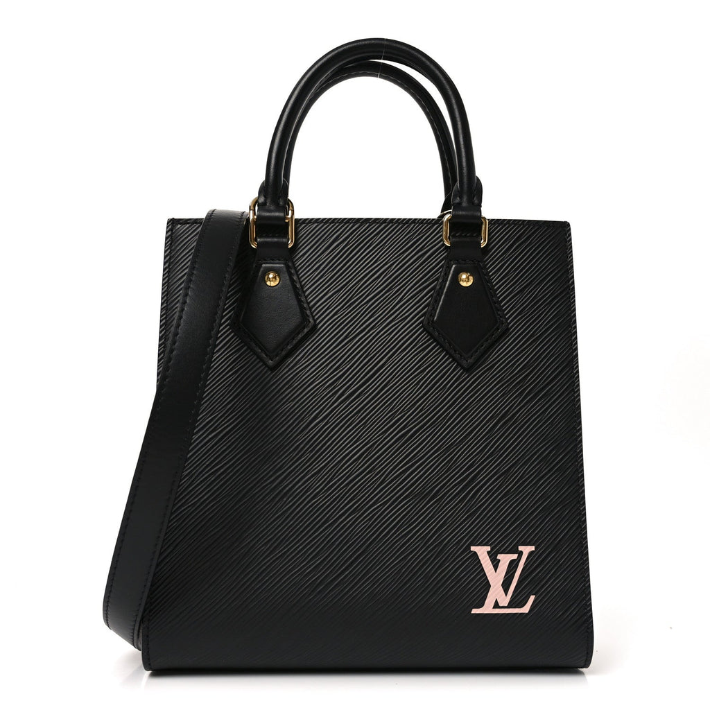Louis Vuitton Epi Sac Plat BB Black