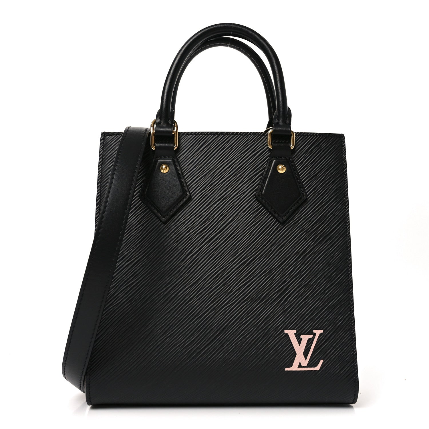 Louis Vuitton Epi Sac Plat BB Black