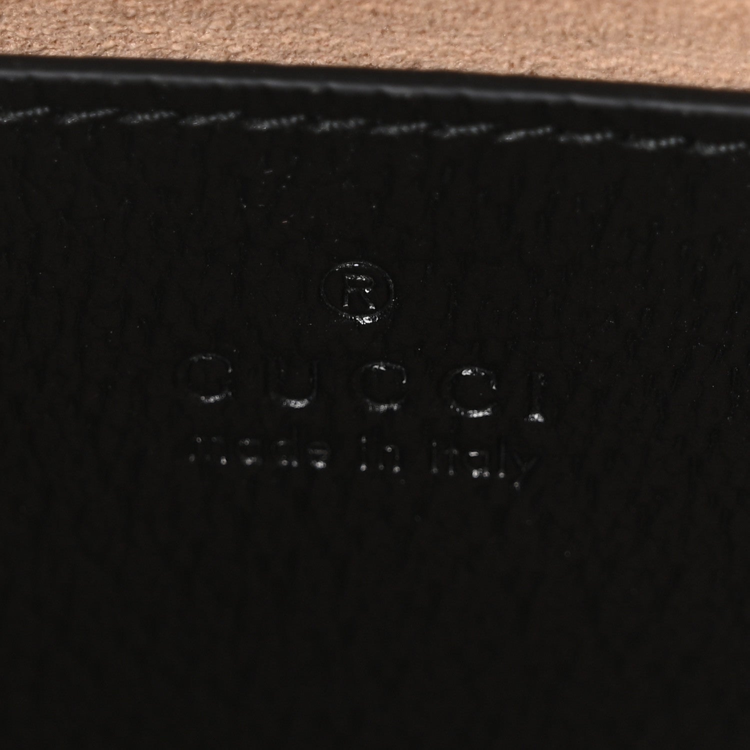Gucci Textured Dollar Calfskin Web Small Diana Tote Bag Black Dusty Grey