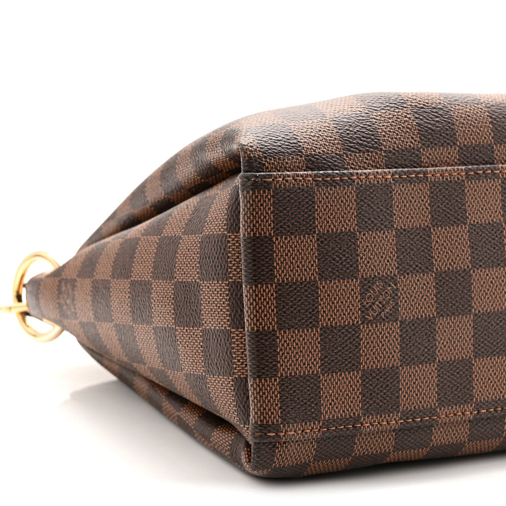 Louis Vuitton Damier Ebene Odeon Tote PM Black