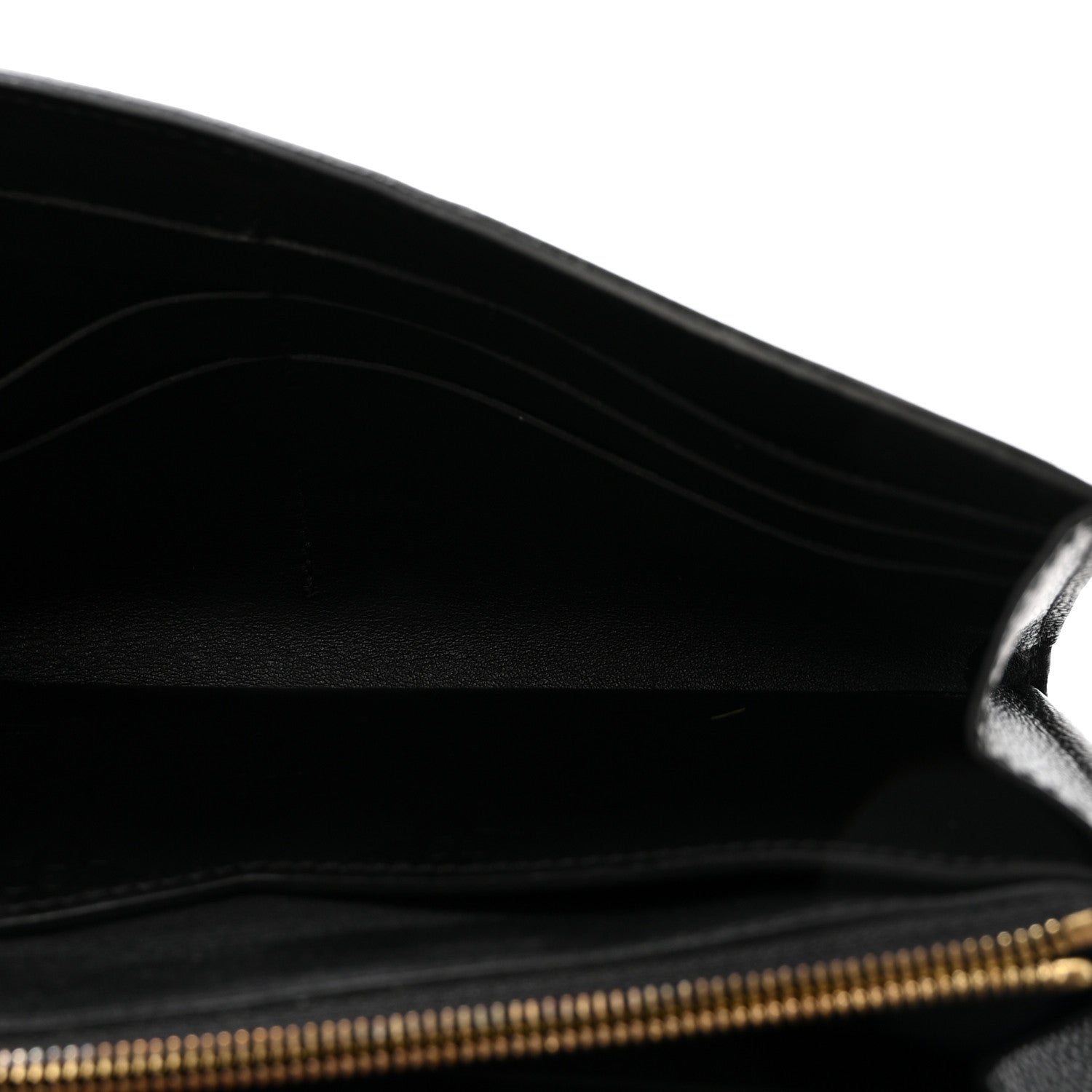 Louis Vuitton Monogram Cuir Plume Very Wallet Black