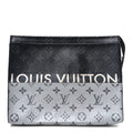 Louis Vuitton Monogram Eclipse Split Pochette Voyage MM