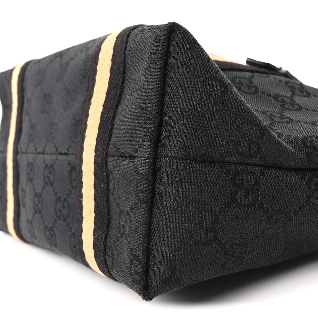 Gucci Monogram Small Jolicoeur Tote Black